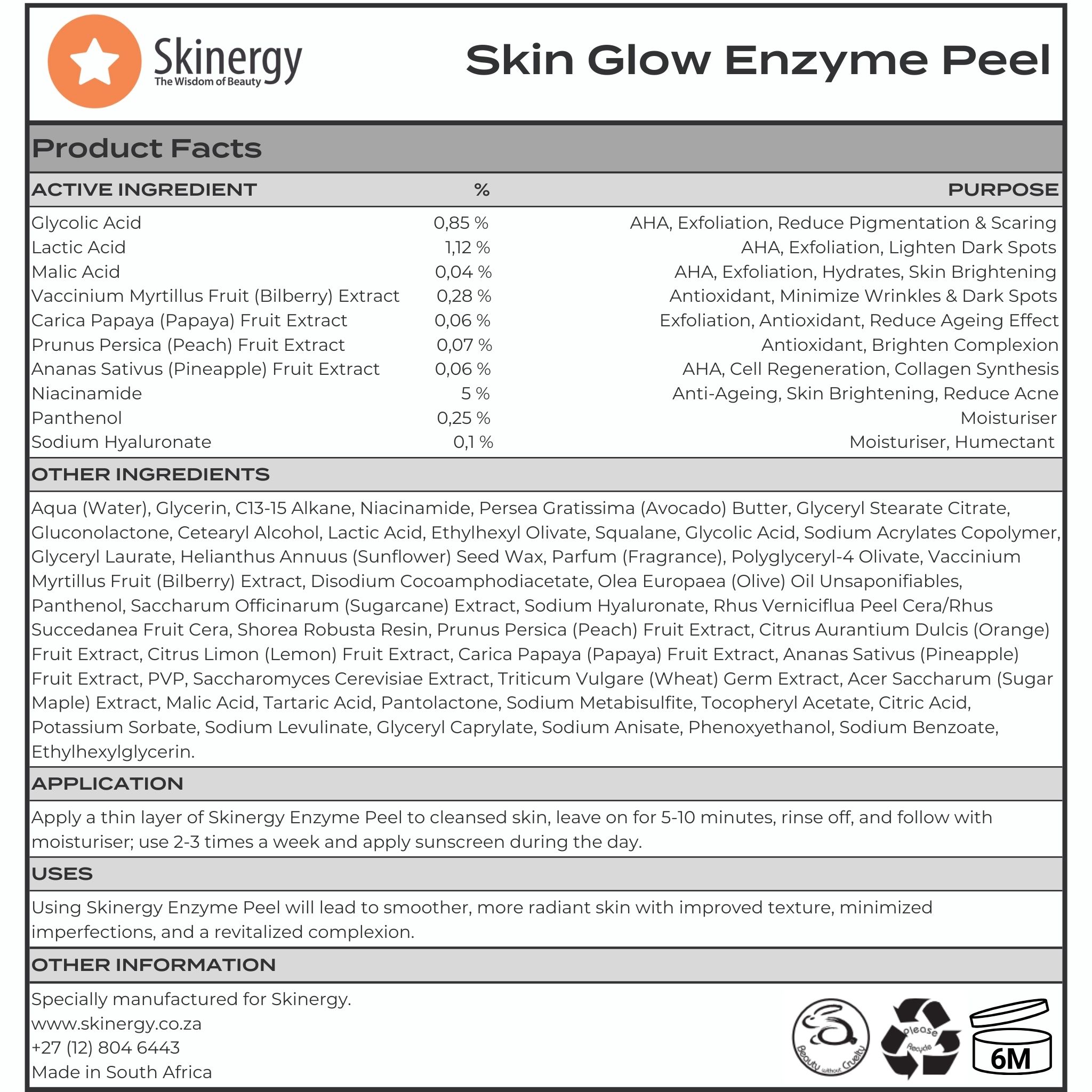 Skin Glow Enzyme Peel - Image 4