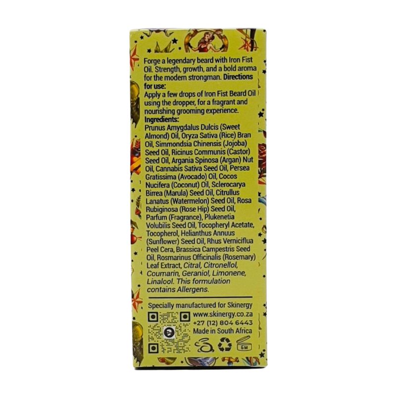 Beard Control Iron Fist Beard Oil - Image 5
