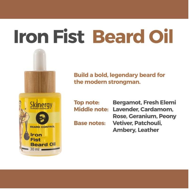 Beard Control Iron Fist Beard Oil - Image 3